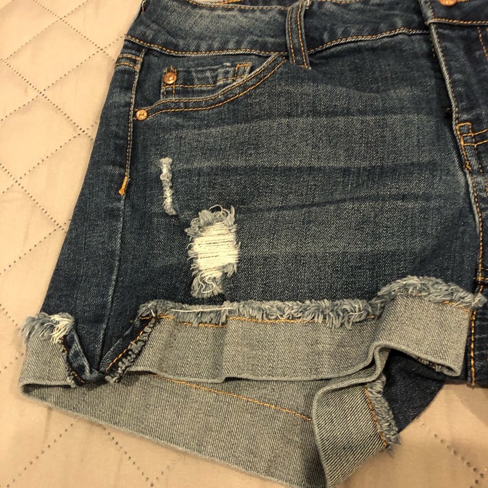 Celebrity Pink Stretch Denim Shorts - Picture 2 of 6